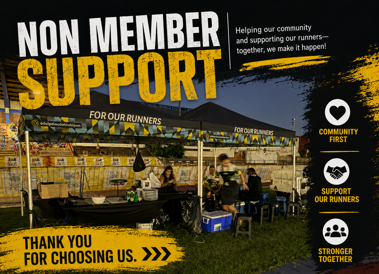 DCS Table Support UpRun - Non Members