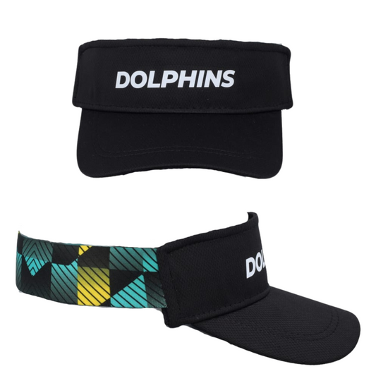 Dolphins Running Visor