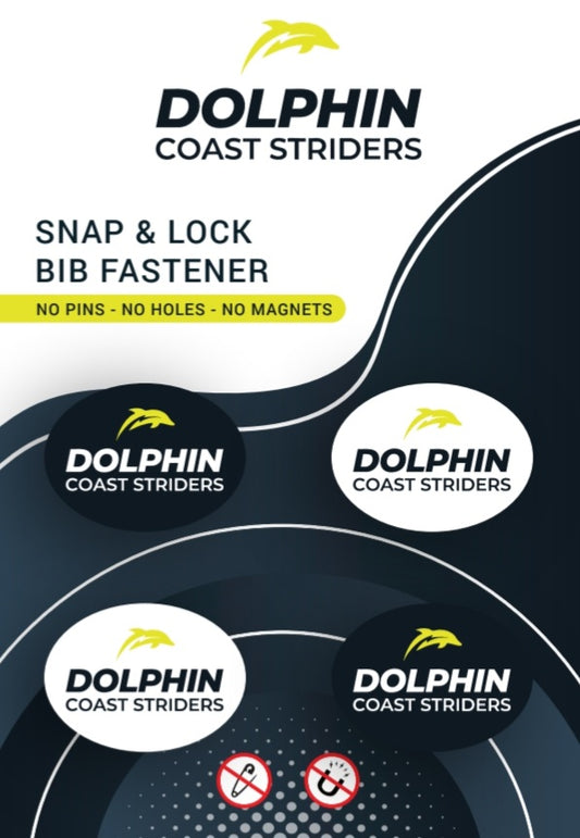 DCS Snap & Lock Bib Fastener White 4 per pack